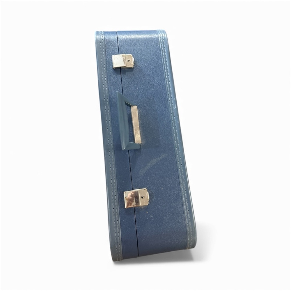 Vintage Blue Suitcase